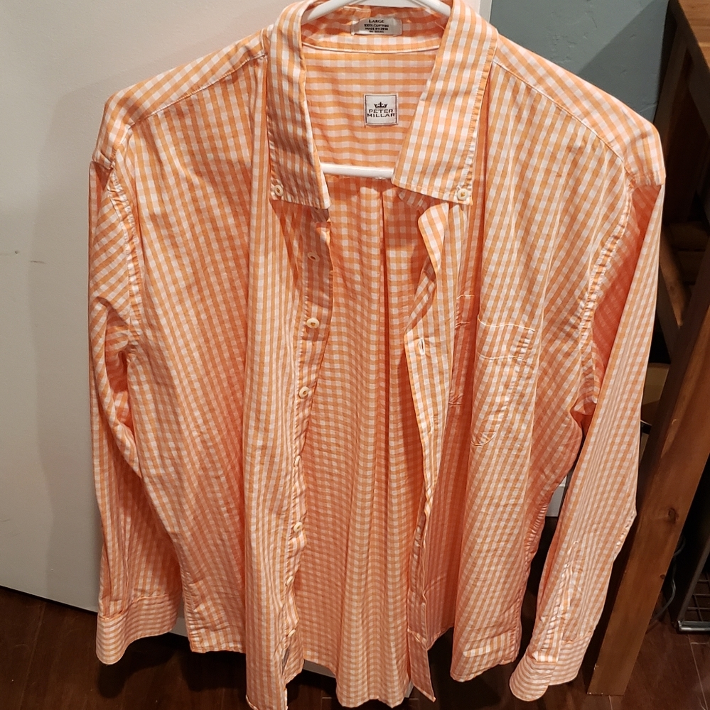 Peter Millar perfect condition size L button down